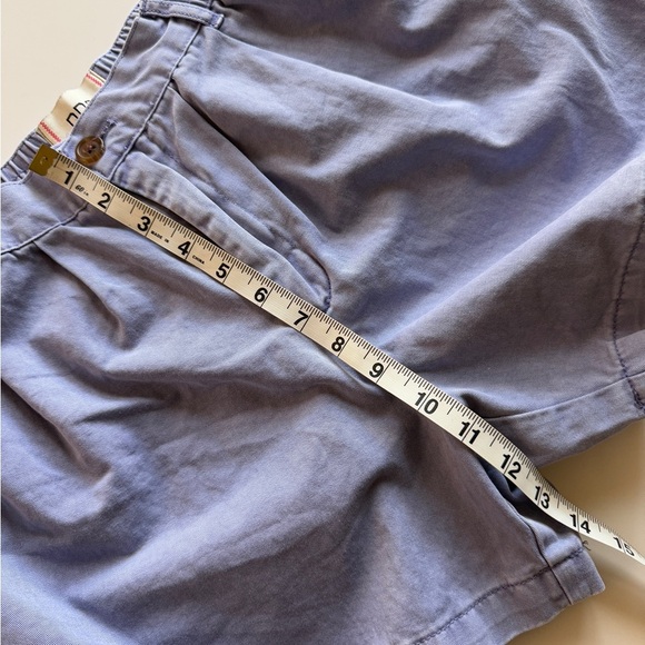 BDG Blaire Chino Short Shorts Pleated Periwinkle Blue Cotton Pull On Chino XS - Picture 7 of 11